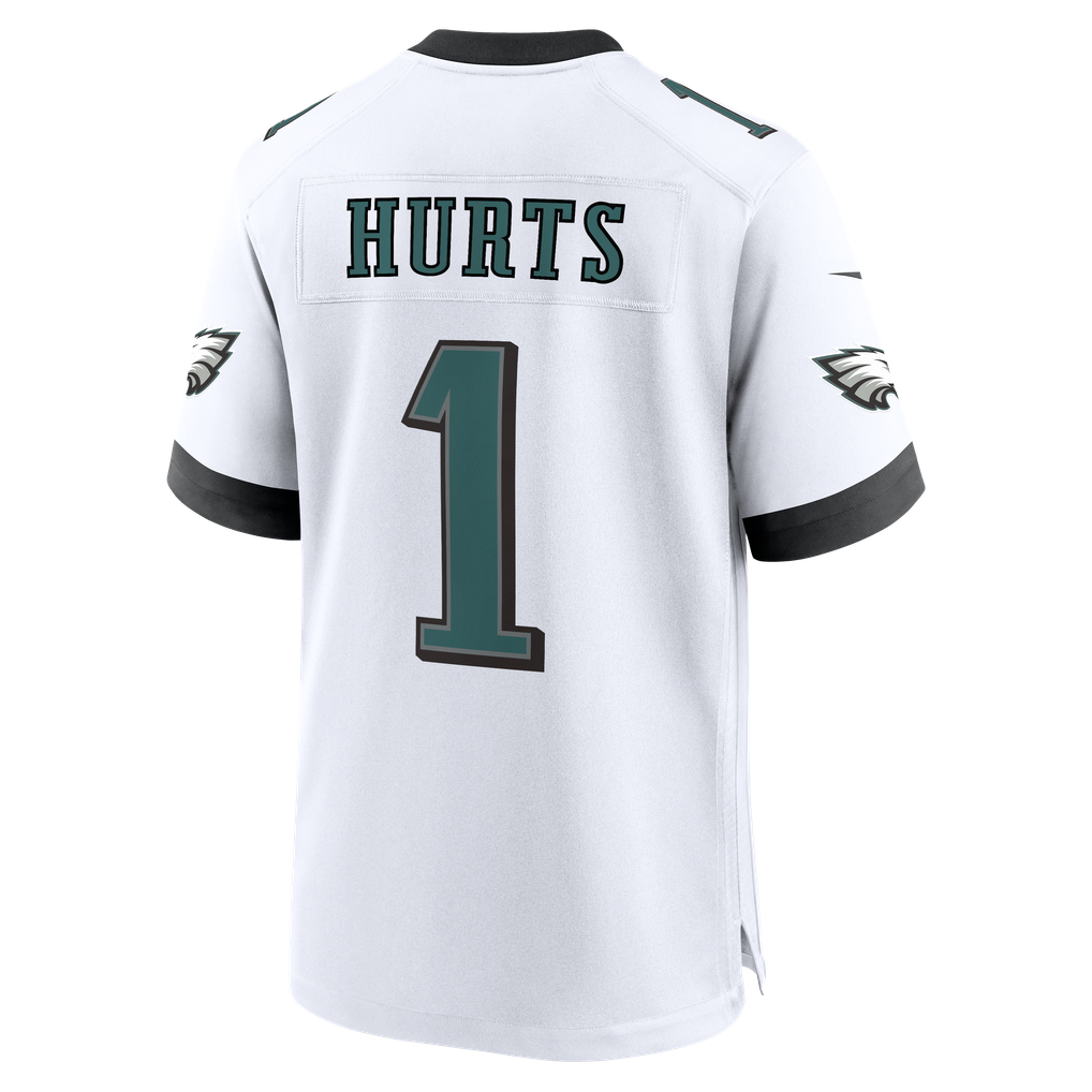 Men's Philadelphia Eagles Jalen Hurts White Game Jersey
