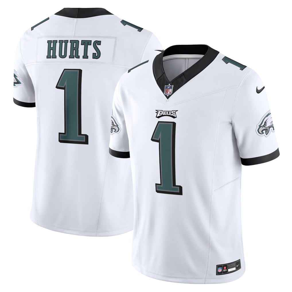 Men's Philadelphia Eagles Jalen Hurts White Vapor F.U.S.E. Limited Jersey