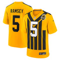 Men's Pittsburgh Steelers Jalen Ramsey Gold Alternate 1933 Throwback Game Jersey