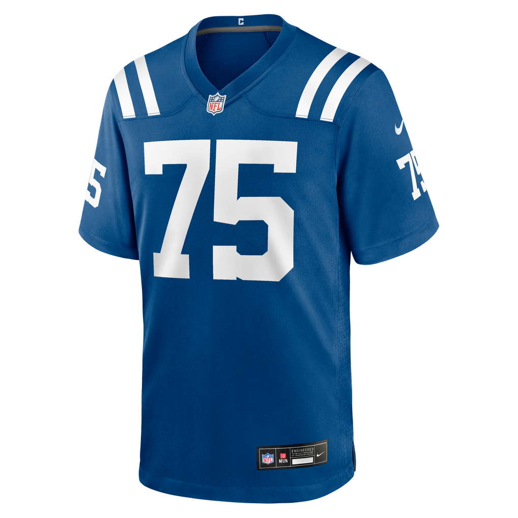 Men's Indianapolis Colts Jalen Travis Royal Team Game Jersey