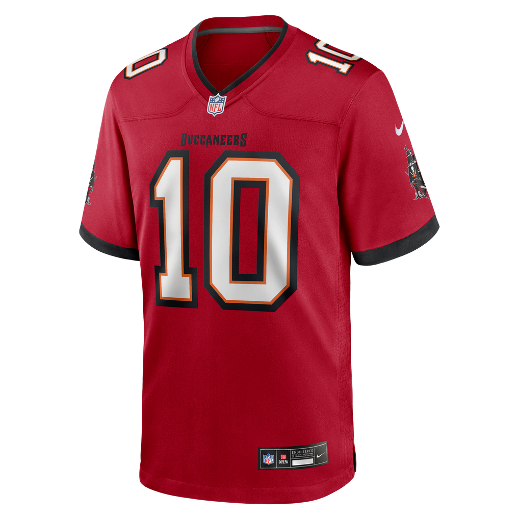Men's Tampa Bay Buccaneers Jalon Daniels Red Team Game Jersey