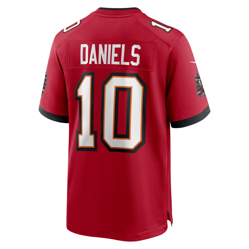 Men's Tampa Bay Buccaneers Jalon Daniels Red Team Game Jersey