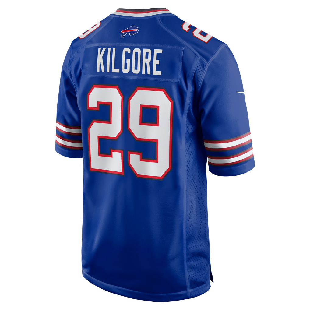 Men's Buffalo Bills Jalon Kilgore Royal Team Game Jersey