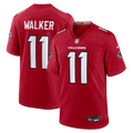 Men's Atlanta Falcons Jalon Walker Red Game Jersey