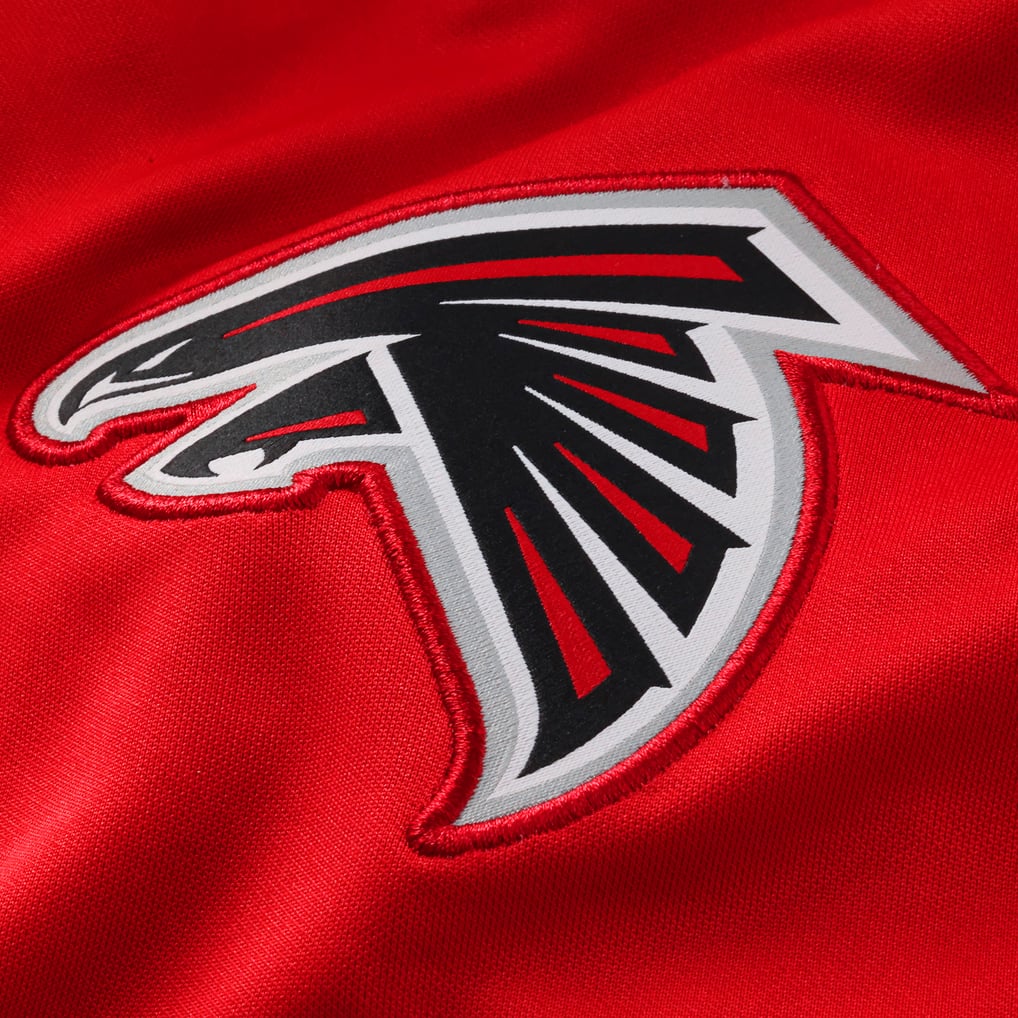 Men's Atlanta Falcons Jalon Walker Red Team Vapor F.U.S.E. Stitched Limited Jersey