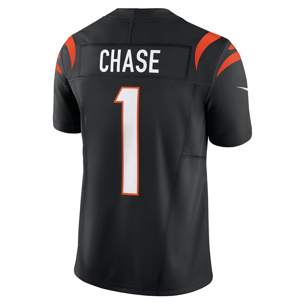 Men's Cincinnati Bengals Ja'Marr Chase Black Vapor F.U.S.E. Limited Jersey