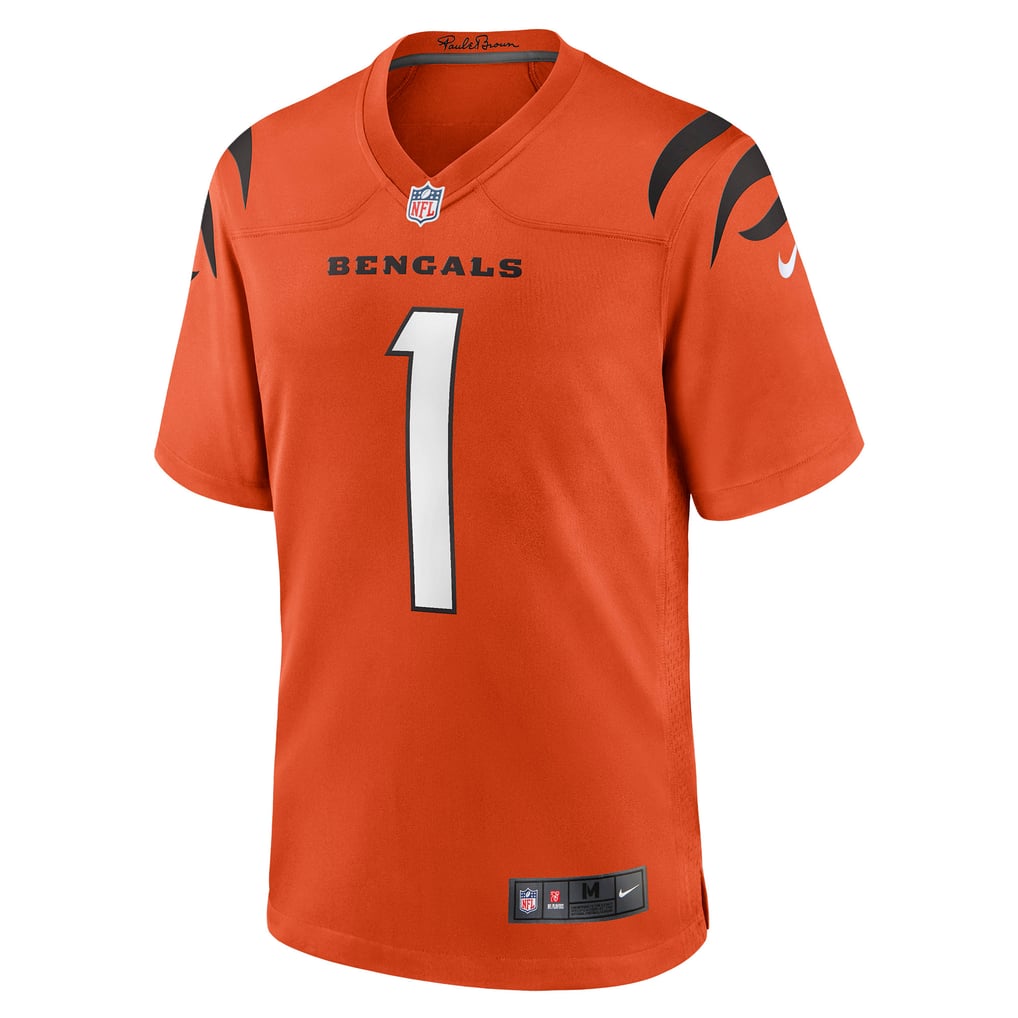 Men's Cincinnati Bengals Ja'Marr Chase Orange Alternate Game Jersey