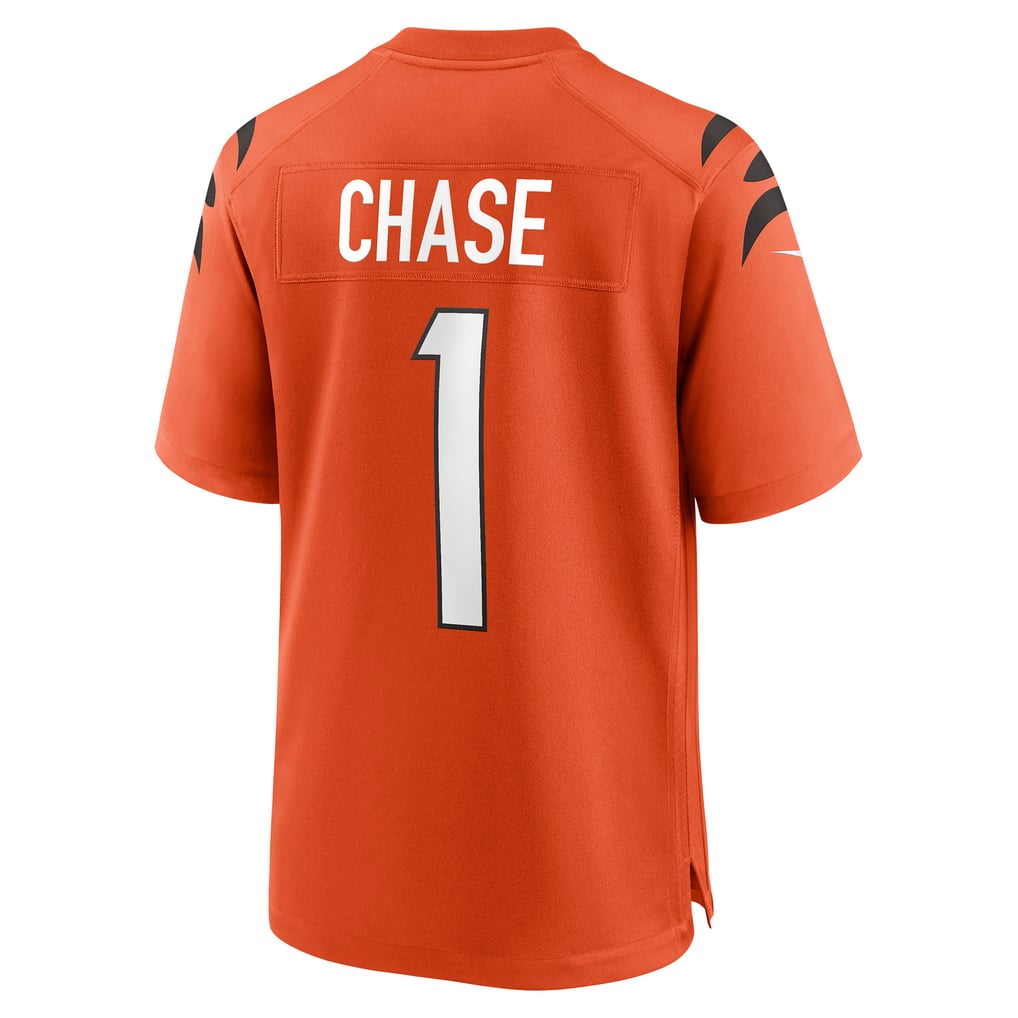 Men's Cincinnati Bengals Ja'Marr Chase Orange Alternate Game Jersey