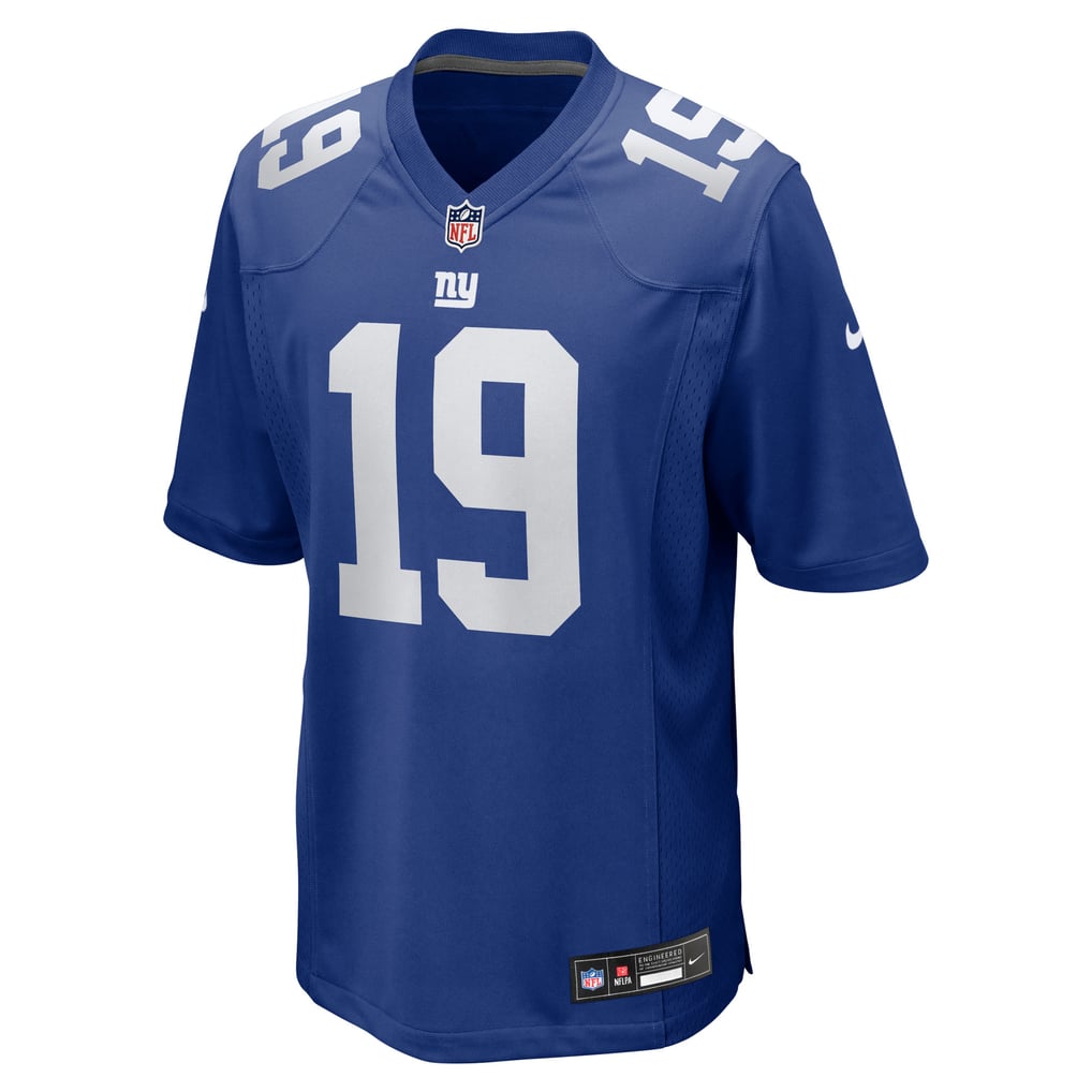 Men's New York Giants Jameis Winston Royal Team Game Jersey