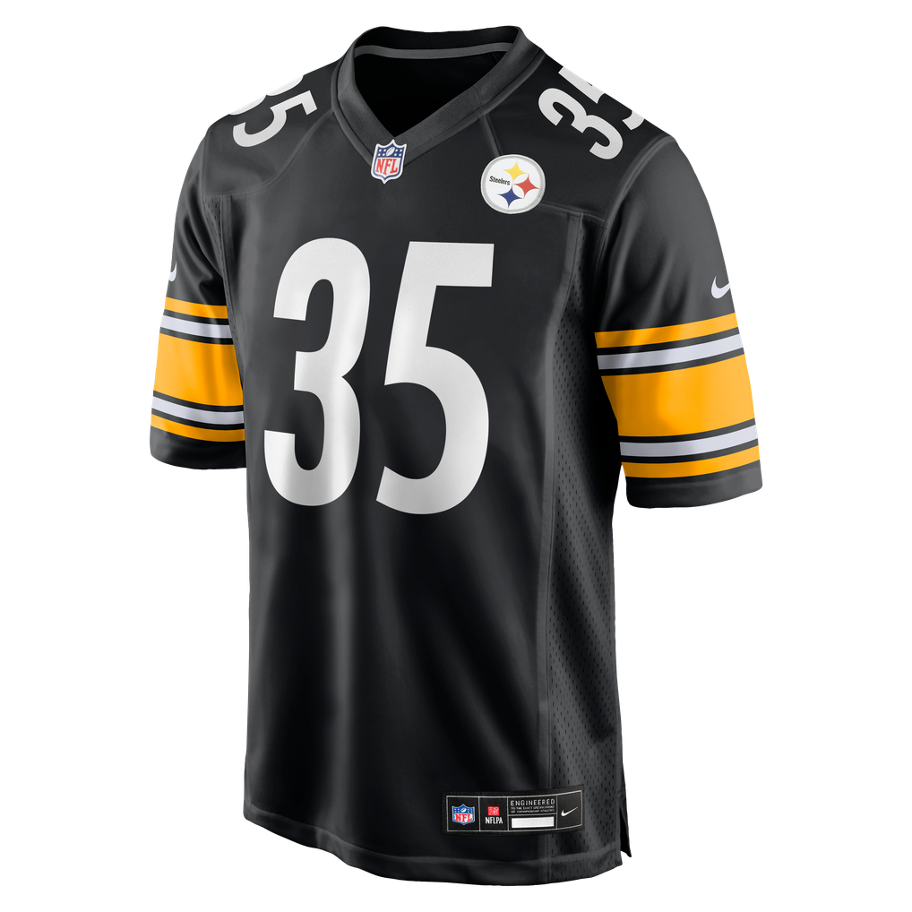 Men's Pittsburgh Steelers Jamel Dean Black Team Game Jersey