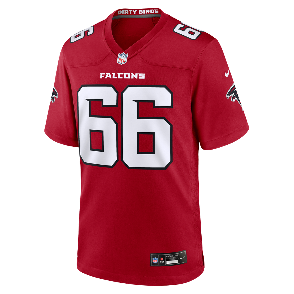 Men's Atlanta Falcons James Brockermeyer Red Team Game Jersey