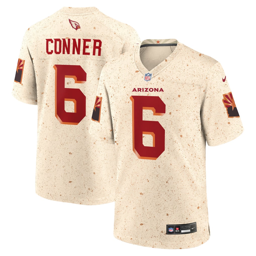 Men's Arizona Cardinals James Conner Natural Rivalries Collection Game Jersey