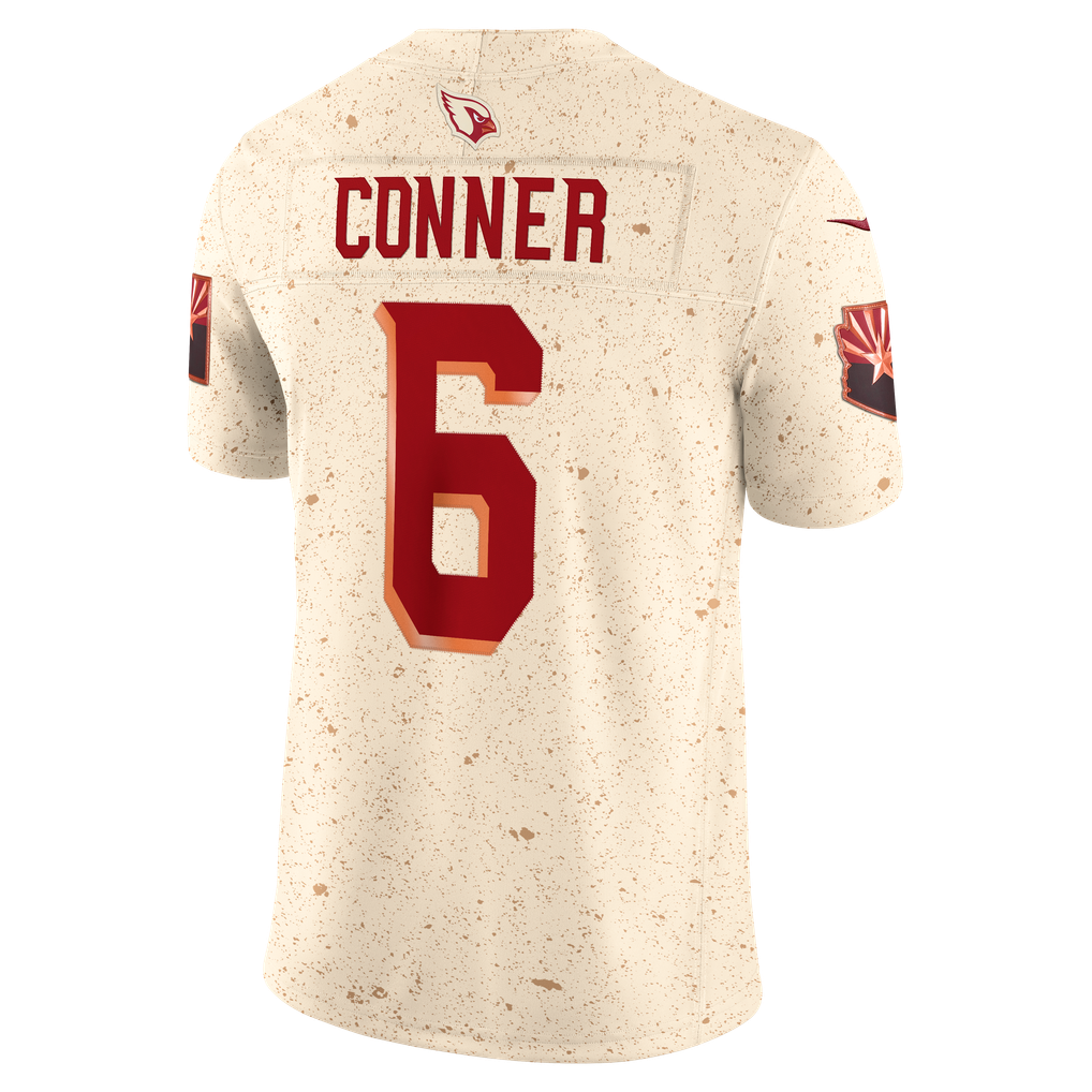 Men's Arizona Cardinals James Conner Natural Rivalries Collection Stitched Limited Jersey