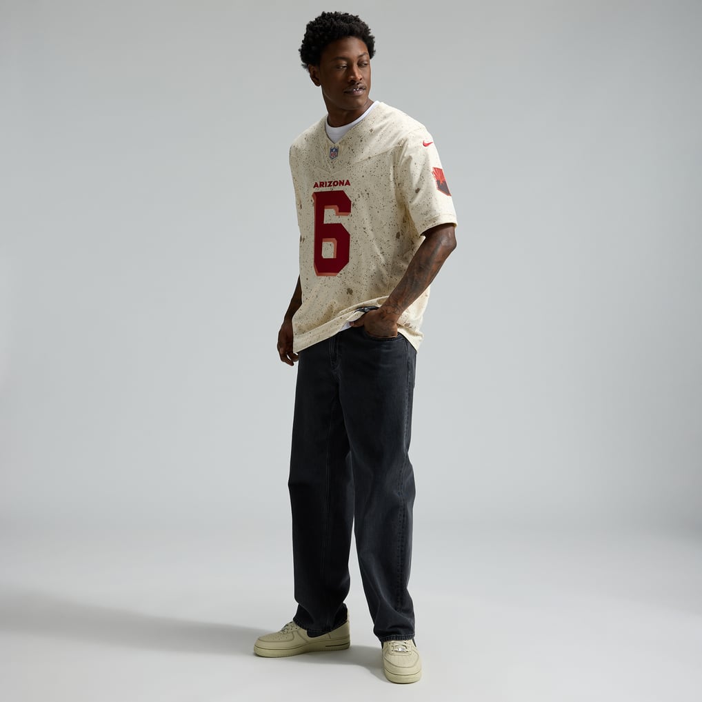 Men's Arizona Cardinals James Conner Natural Rivalries Collection Stitched Limited Jersey