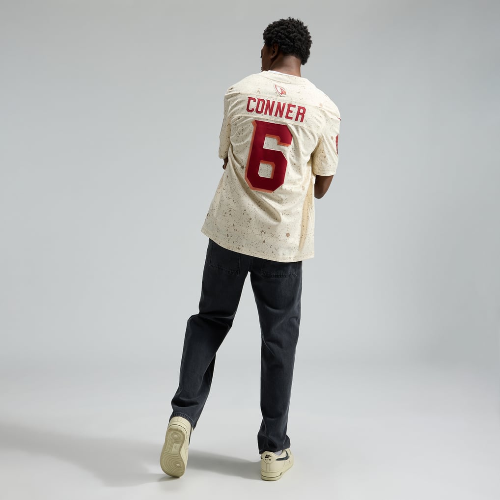 Men's Arizona Cardinals James Conner Natural Rivalries Collection Stitched Limited Jersey