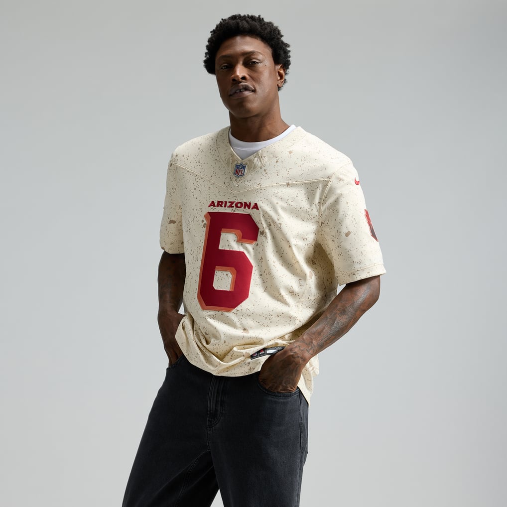 Men's Arizona Cardinals James Conner Natural Rivalries Collection Stitched Limited Jersey