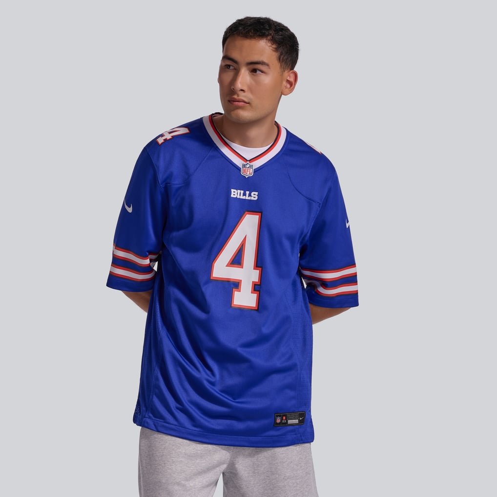 Men's Buffalo Bills James Cook III Royal Team Game Jersey