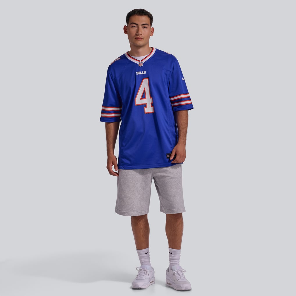 Men's Buffalo Bills James Cook III Royal Team Game Jersey