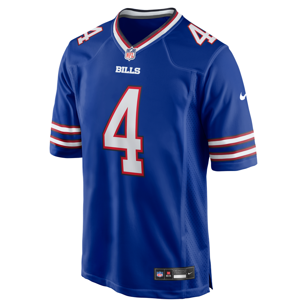 Men's Buffalo Bills James Cook III Royal Team Game Jersey