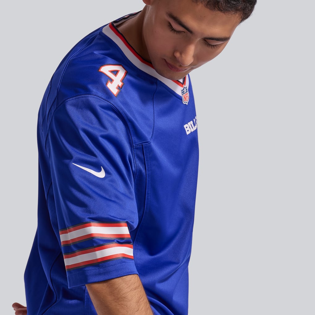 Men's Buffalo Bills James Cook III Royal Team Game Jersey
