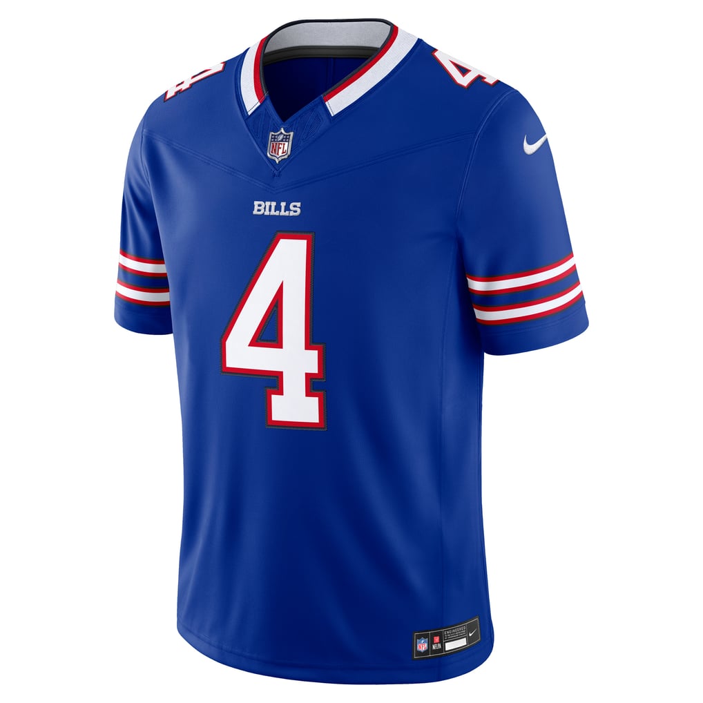 Men's Buffalo Bills James Cook III Royal Team Vapor F.U.S.E. Stitched Limited Jersey