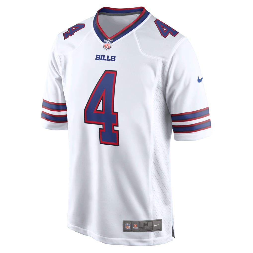 Men's Buffalo Bills James Cook III White Game Jersey