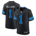 Men's Detroit Lions Jameson Williams Black Alternate Game Player Jersey