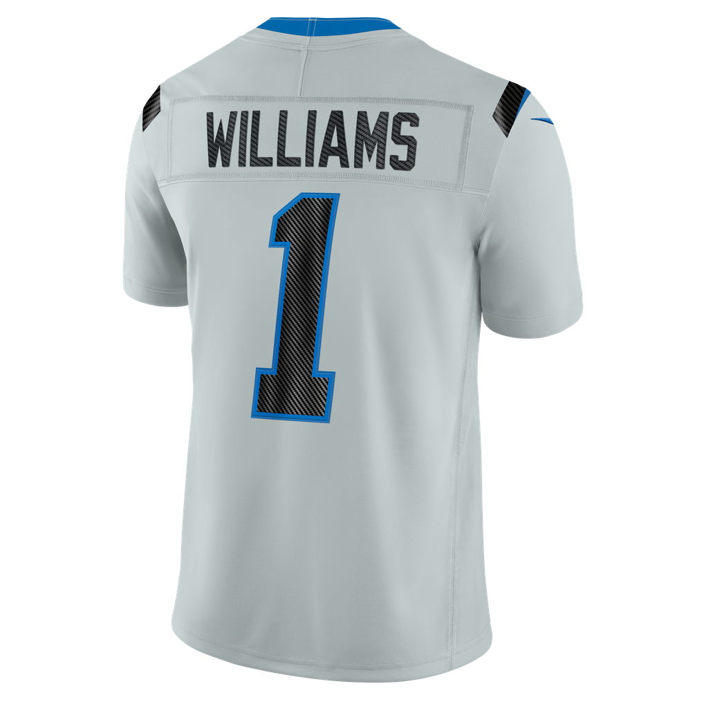 Men's Detroit Lions Jameson Williams Silver 2026 Rivalries Collection Stitched Limited Jersey