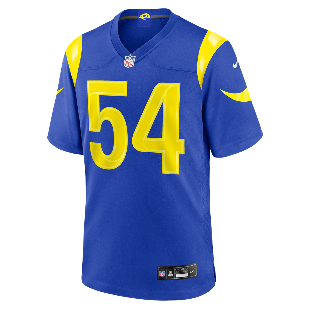 Men's Los Angeles Rams Jamie Sheriff Royal Team Game Jersey