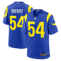 Men's Los Angeles Rams Jamie Sheriff Royal Team Game Jersey