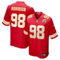 Men's Kansas City Chiefs Janarius Robinson Red Team Game Jersey