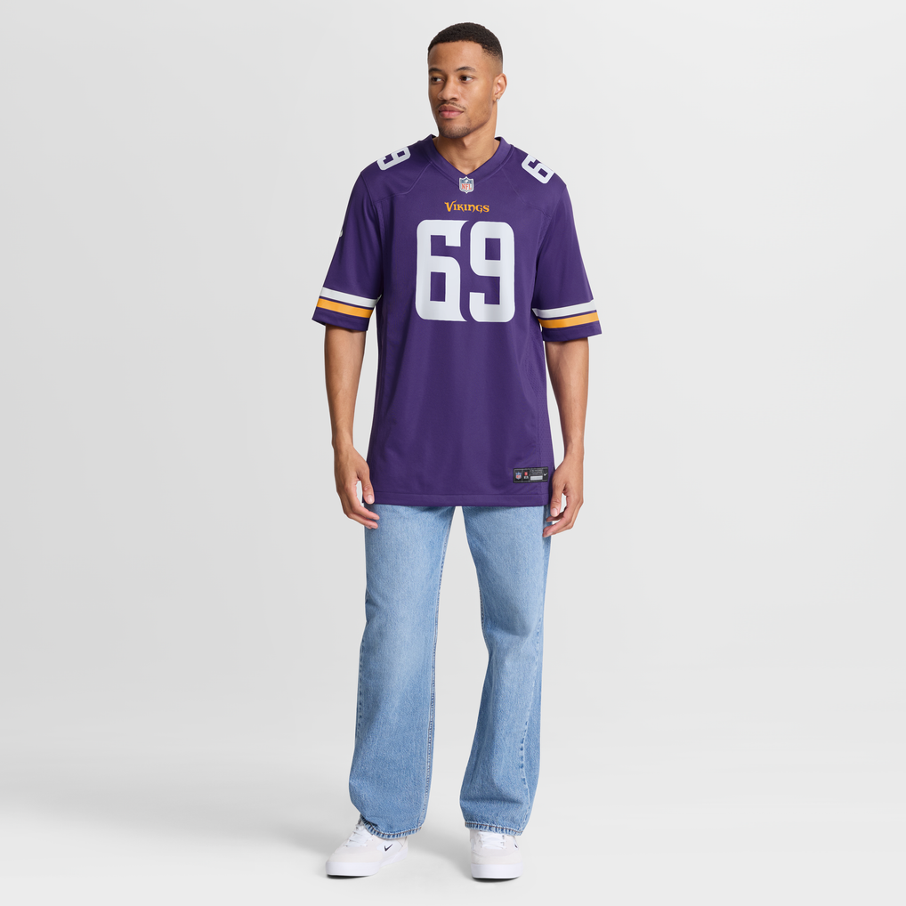 Men's Minnesota Vikings Jared Allen Purple Retired Player Game Jersey