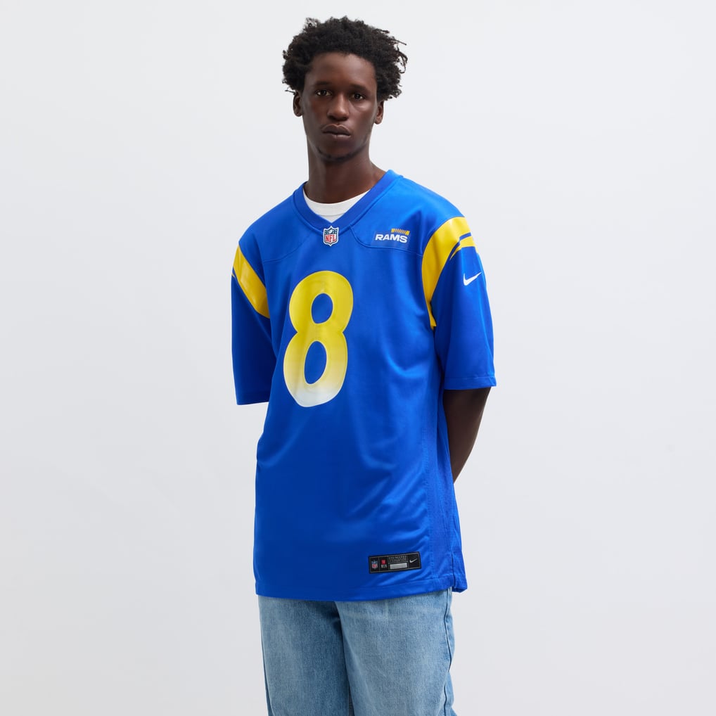Men's Los Angeles Rams Jared Verse Royal Player Game Jersey