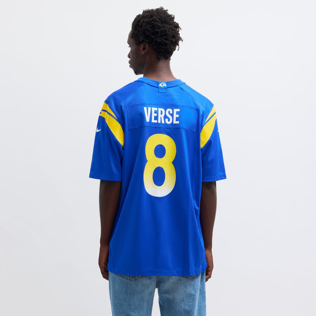 Men's Los Angeles Rams Jared Verse Royal Player Game Jersey