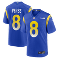 Men's Los Angeles Rams Jared Verse Royal Player Game Jersey