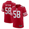 Men's San Francisco 49ers Jarrett Patterson Scarlet Team Game Jersey