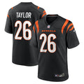 Men's Cincinnati Bengals Ja'Sir Taylor Black Team Game Jersey