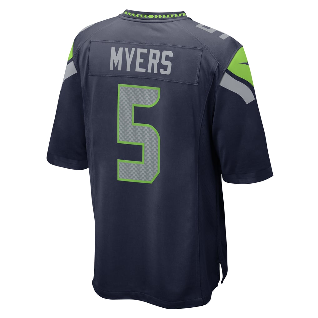 Men's Seattle Seahawks Jason Myers College Navy Game Jersey