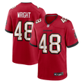 Men's Tampa Bay Buccaneers Javin Wright Red Team Game Jersey