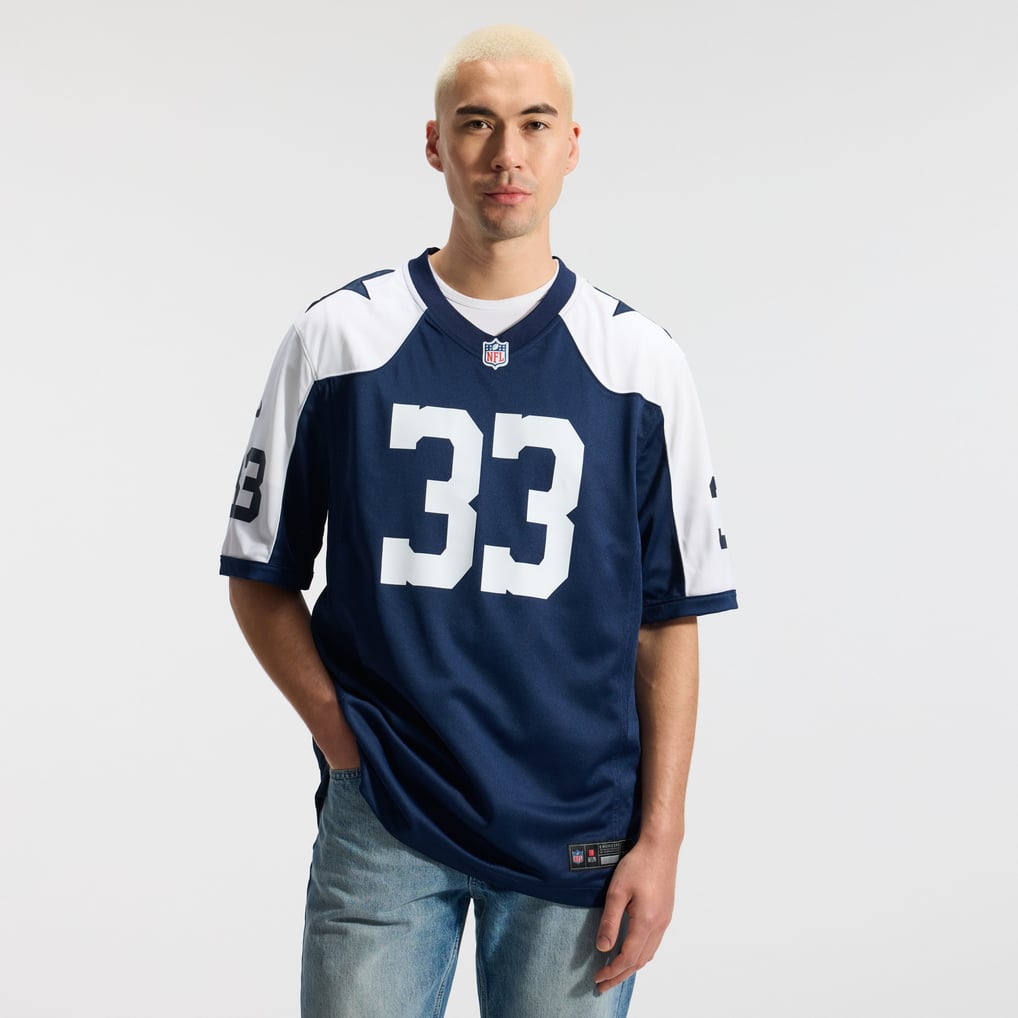 Men's Dallas Cowboys Javonte Williams Navy Alternate Game Jersey