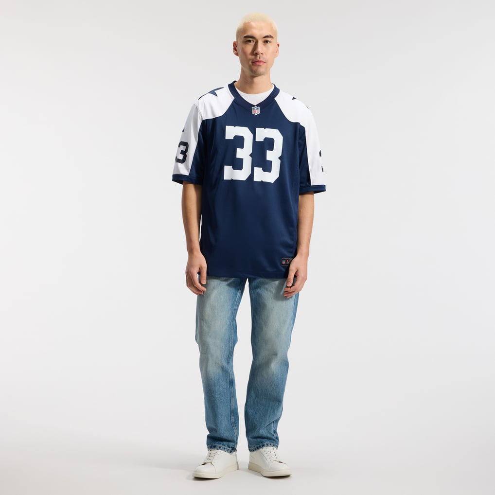 Men's Dallas Cowboys Javonte Williams Navy Alternate Game Jersey