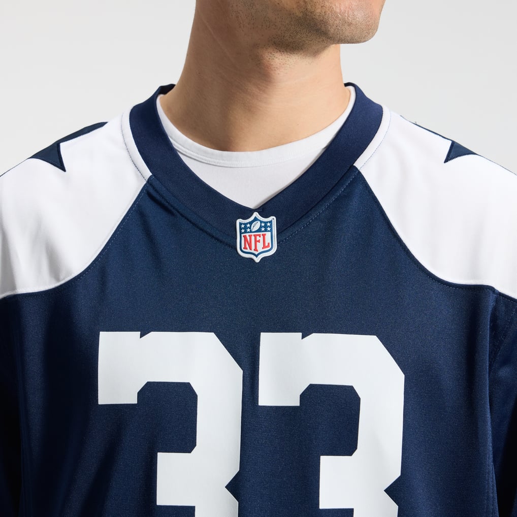 Men's Dallas Cowboys Javonte Williams Navy Alternate Game Jersey