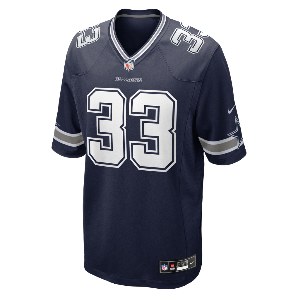 Men's Dallas Cowboys Javonte Williams Navy Team Game Jersey