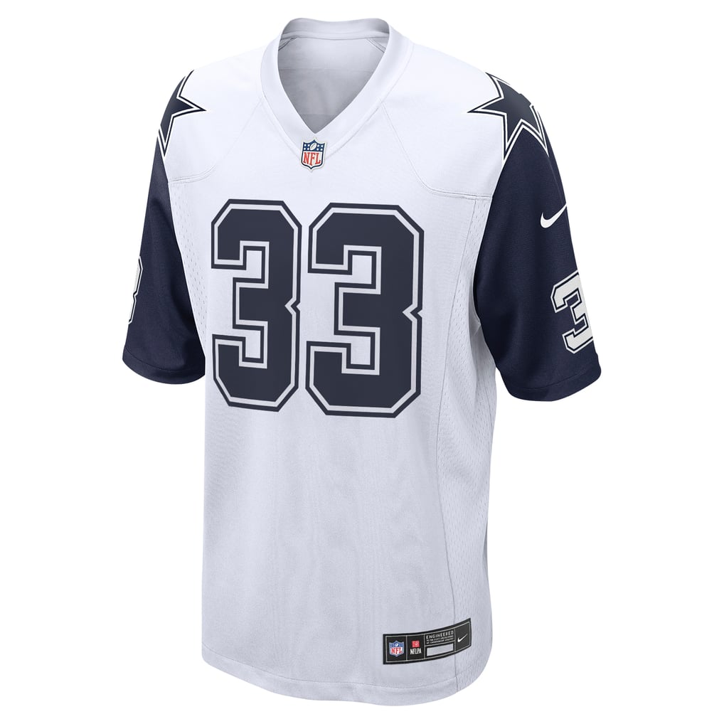Men's Dallas Cowboys Javonte Williams White Alternate Game Jersey
