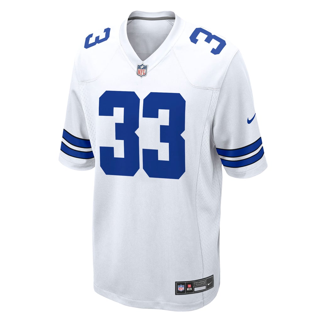 Men's Dallas Cowboys Javonte Williams White Game Jersey