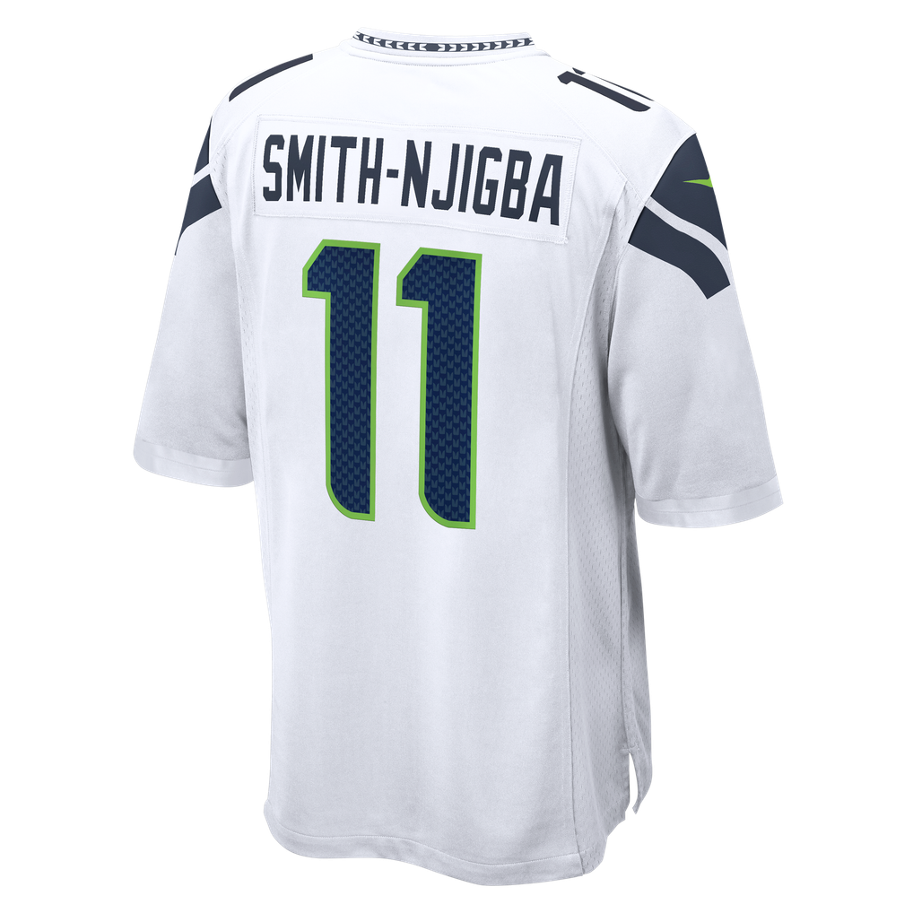 Men's Seattle Seahawks Jaxon Smith-Njigba White Game Jersey