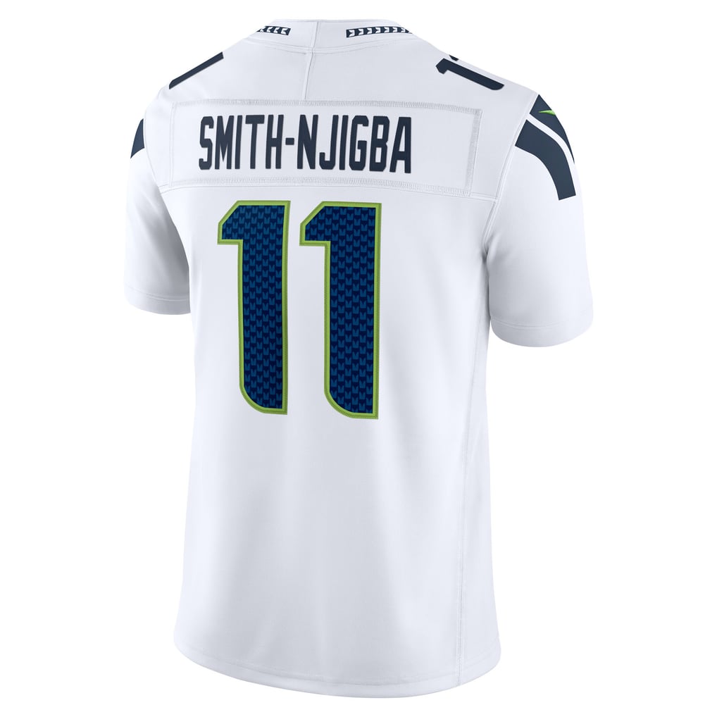 Men's Seattle Seahawks Jaxon Smith-Njigba White Vapor F.U.S.E. Stitched Limited Jersey