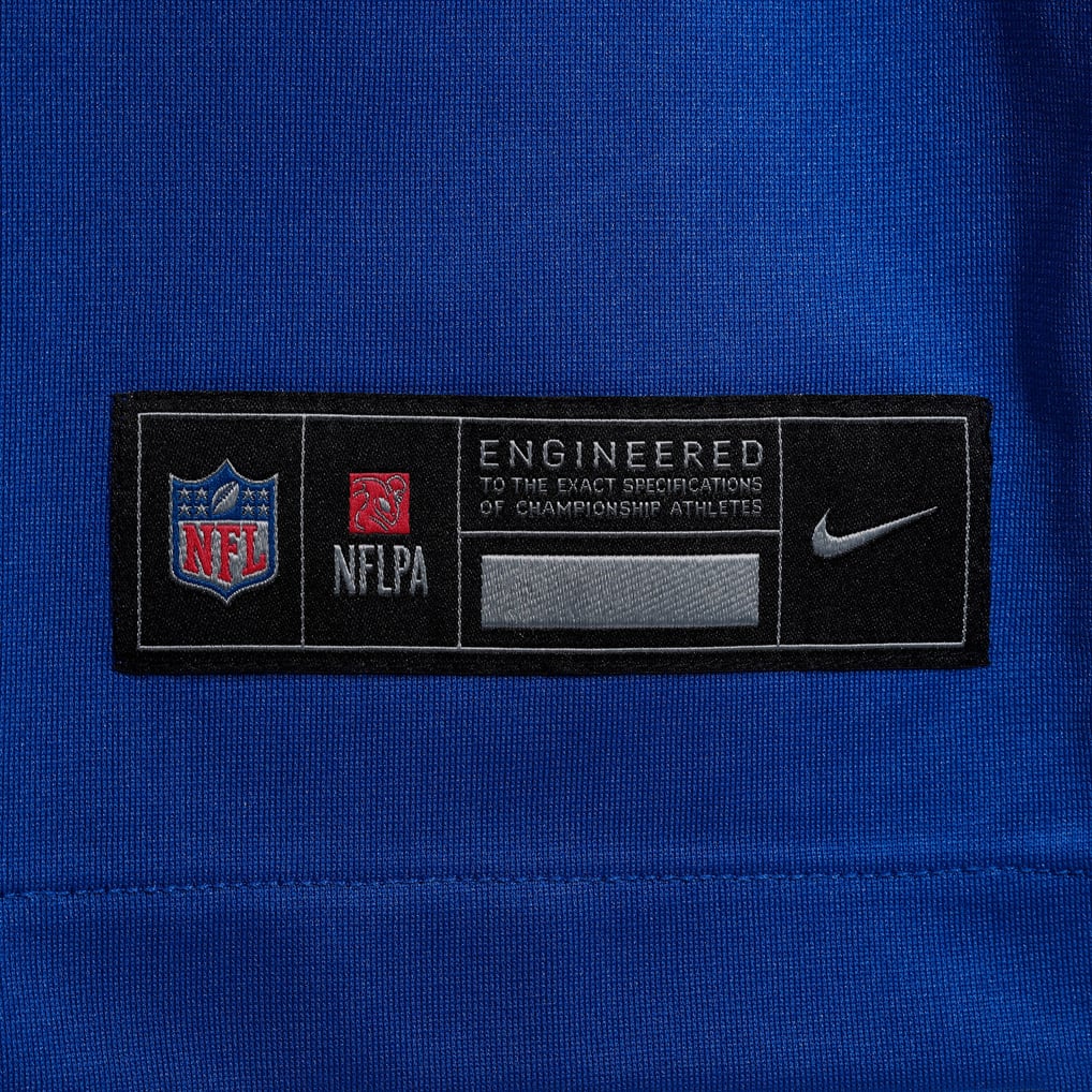 Men's New York Giants Jaxson Dart Royal Alternate 2 Classic Game Jersey