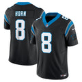 Men's Carolina Panthers Jaycee Horn Black Vapor F.U.S.E. Limited Jersey