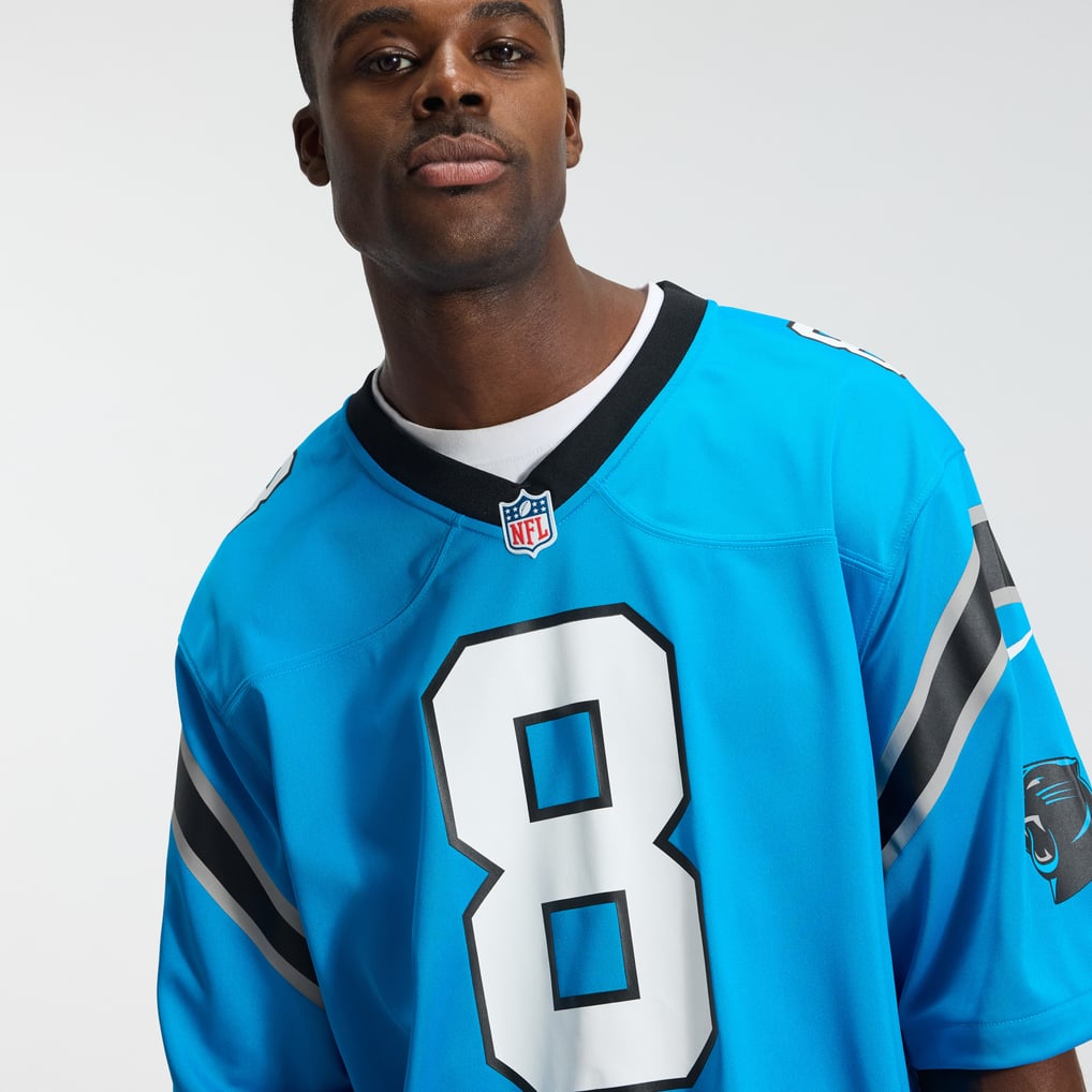 Men's Carolina Panthers Jaycee Horn Blue Alternate Game Jersey
